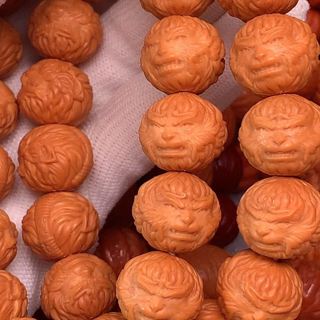 草***糕猴头核桃吊坠悟空15