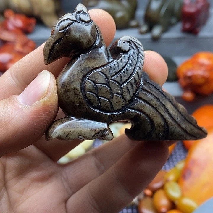 未镶嵌蛇纹石玉颈饰