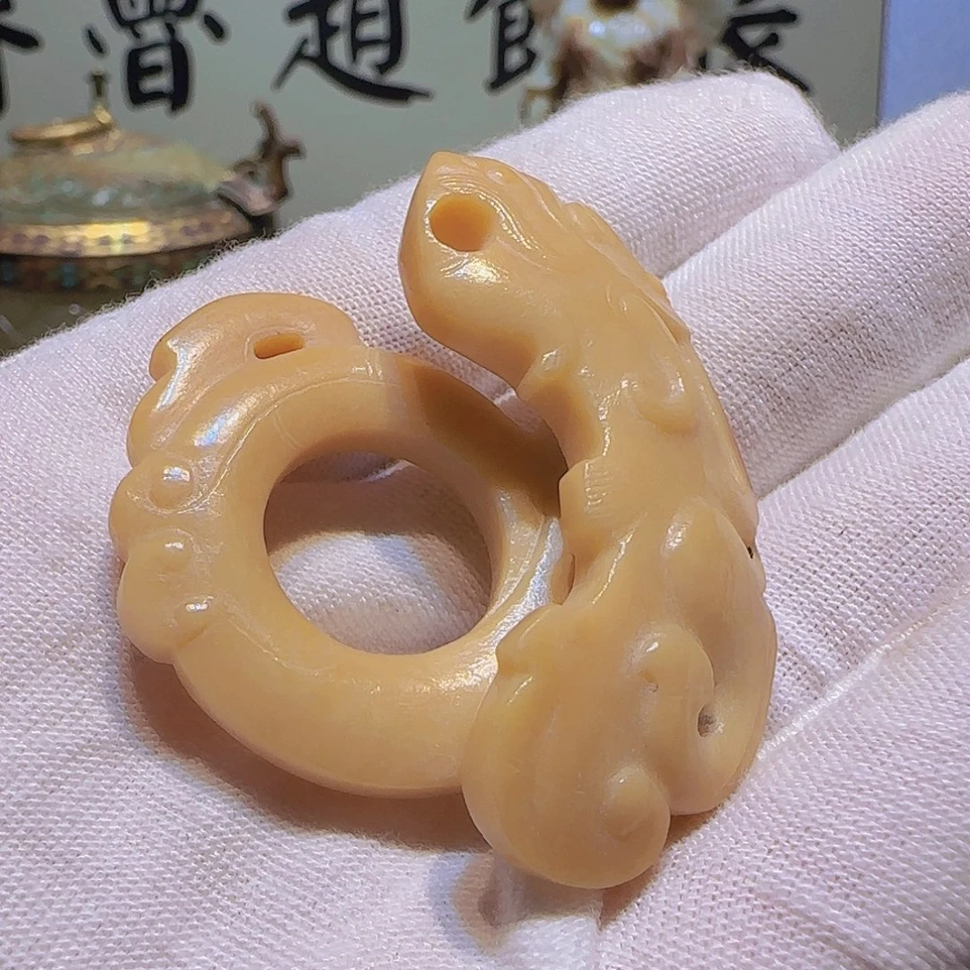 ****江和田玉未镶嵌挂件