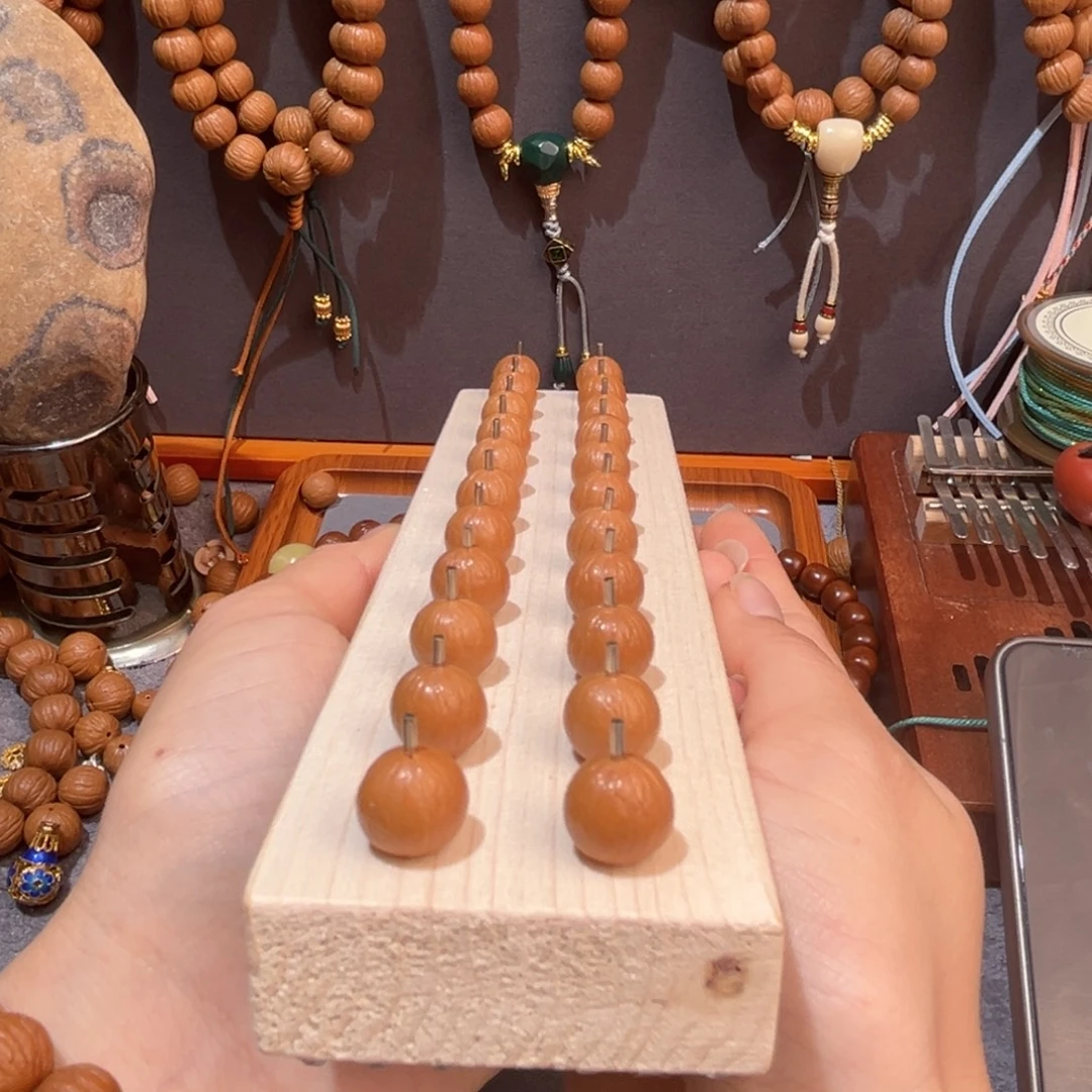 ****风吊坠猴头核桃定制聚宝盆手持