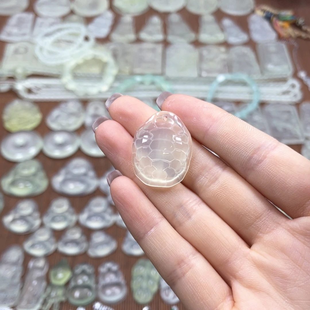蛇纹石玉未镶嵌多样性随机发一