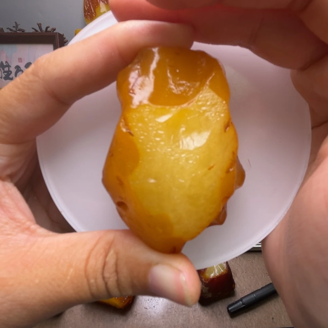 定制琥珀未镶嵌琥珀蜜蜡原石定制
