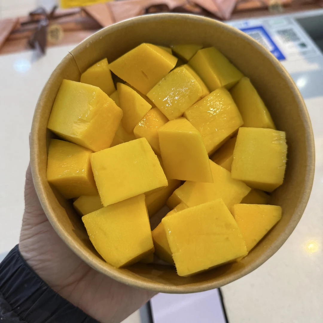 果切水仙芒果一盒（净果肉1斤）鲜果切