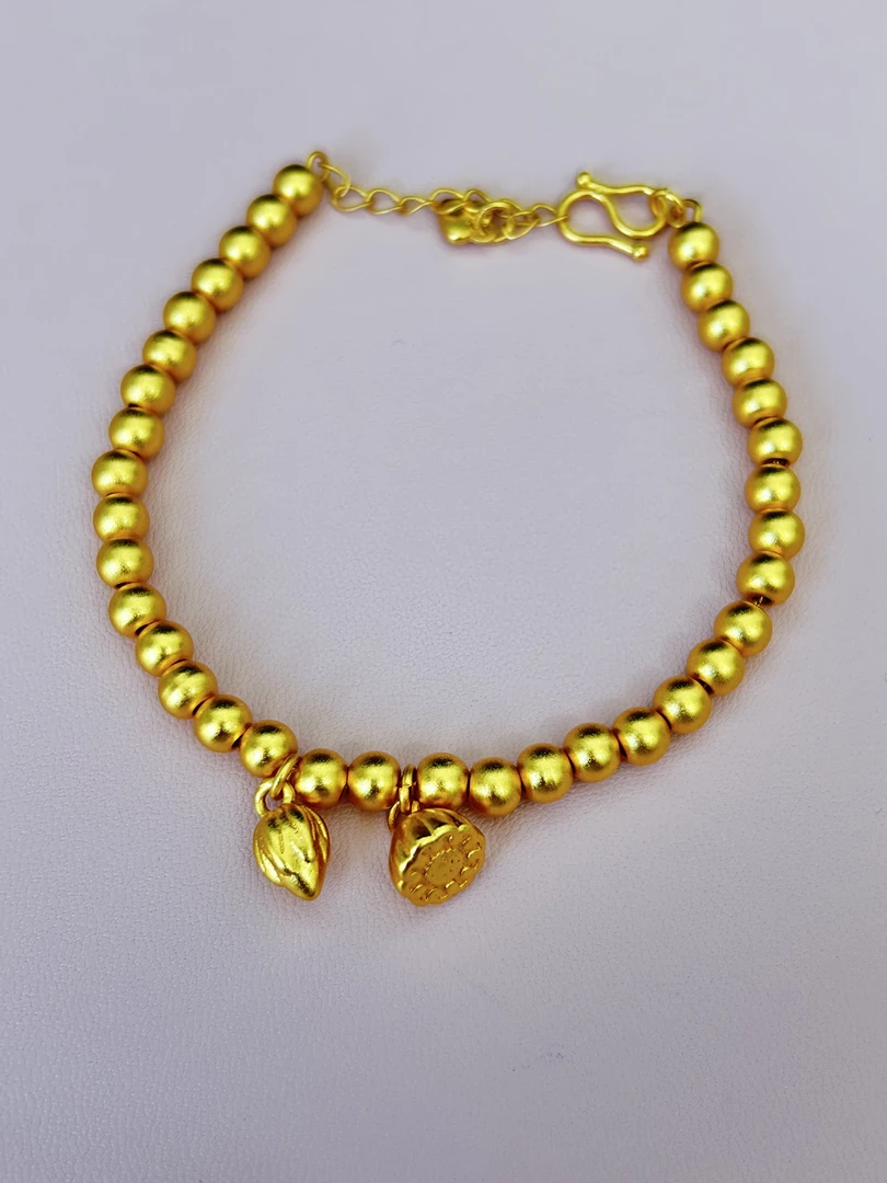 铜合金手链 两世欢百搭珠珠手链