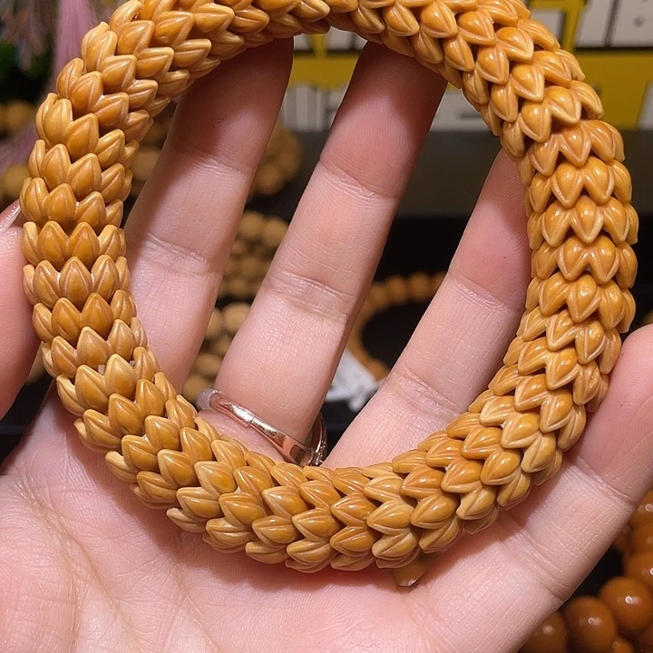 老***道猴头核桃手串猴头