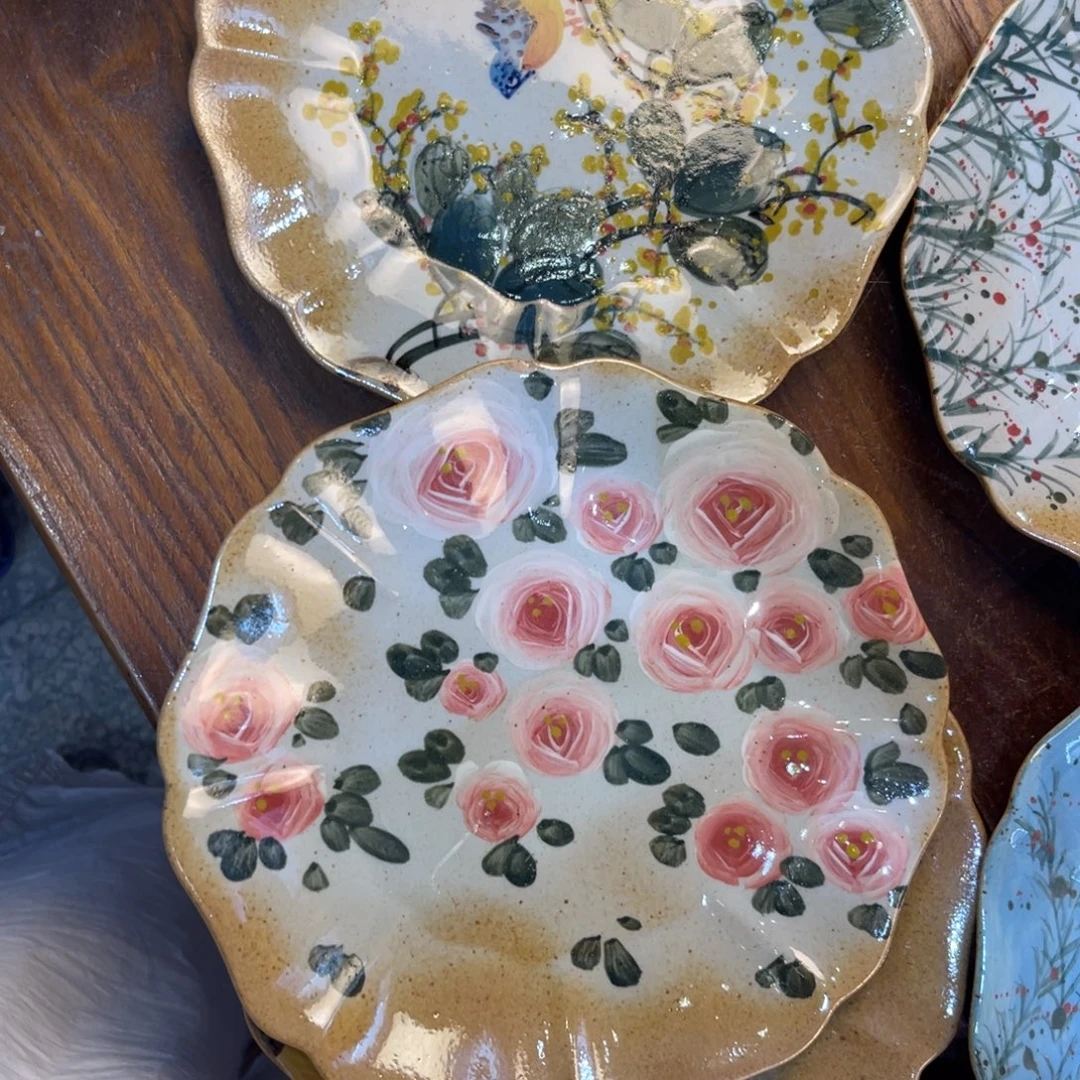 北***娜瓷片景德镇手工制作