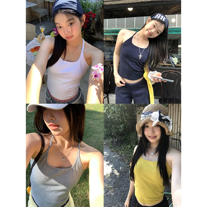 【HRG】春季韩系休闲多色百搭修身背心251V0092#