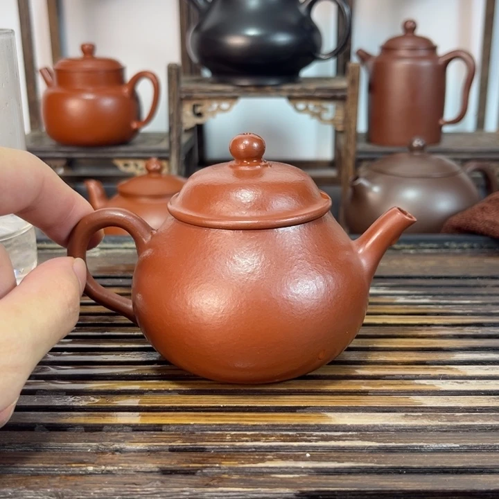 茶壶紫砂原矿紫砂手工制作