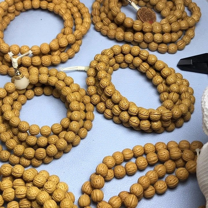 桃核吊坠大*野生金豆脖挂