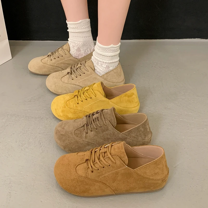 复古勃肯鞋女2025年夏季新款平底透气百搭休闲德训鞋两穿软底单鞋