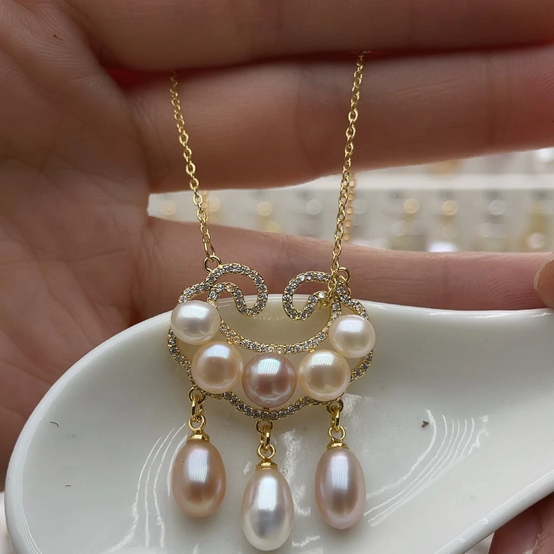 淡水珍珠颈饰未镶嵌