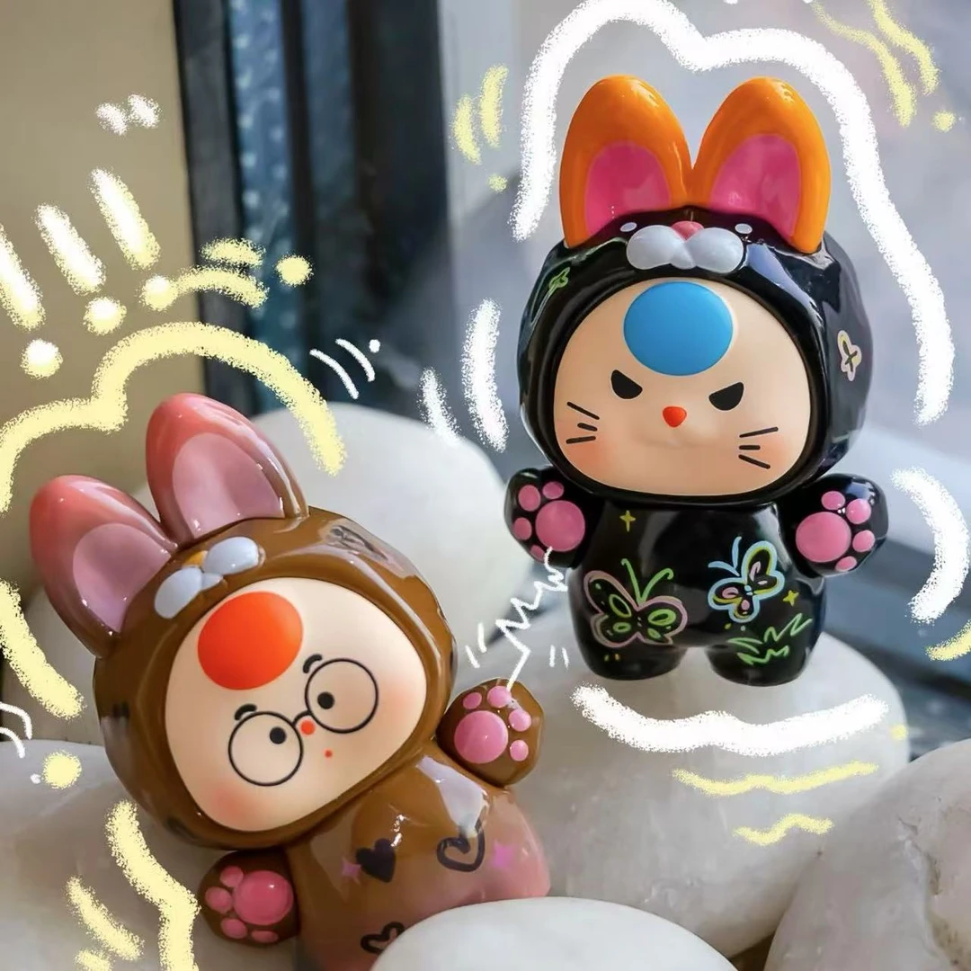 娃三岁多巴胺小兔 可爱萌粒可做钥匙扣