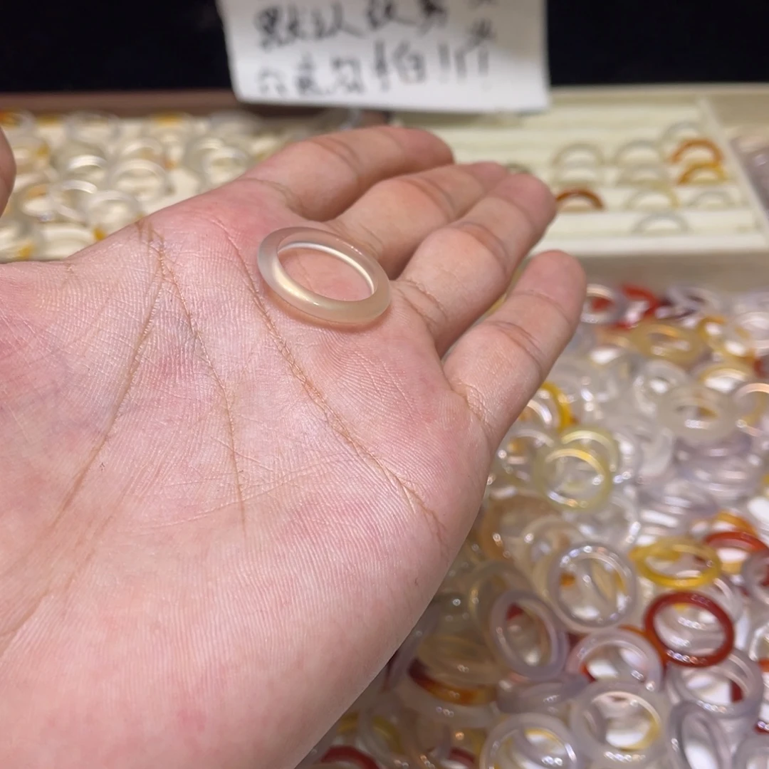 玛瑙/玉髓未镶嵌戒指424号港15