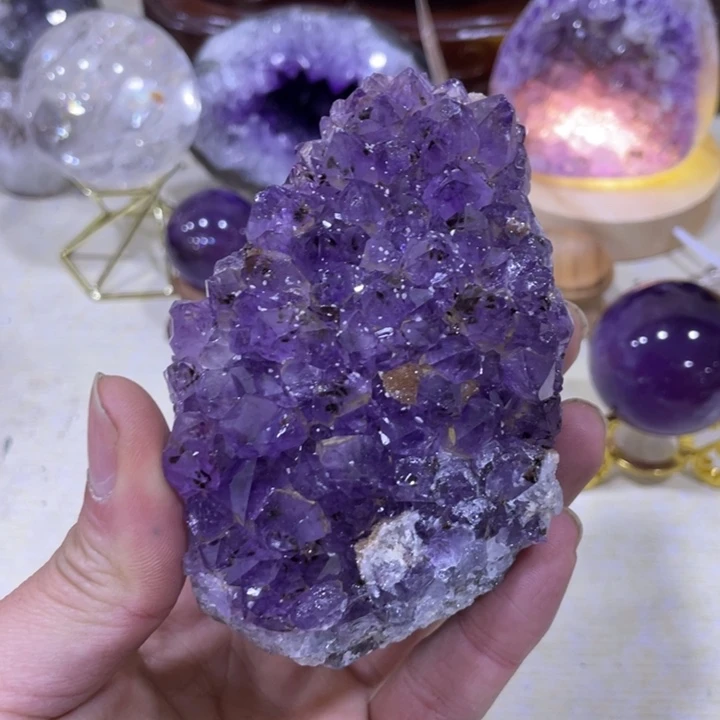 紫晶聚宝盆未镶嵌