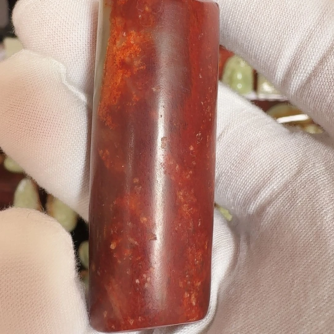 岫岩河磨玉（透闪石质玉）未镶嵌挂件火*凰