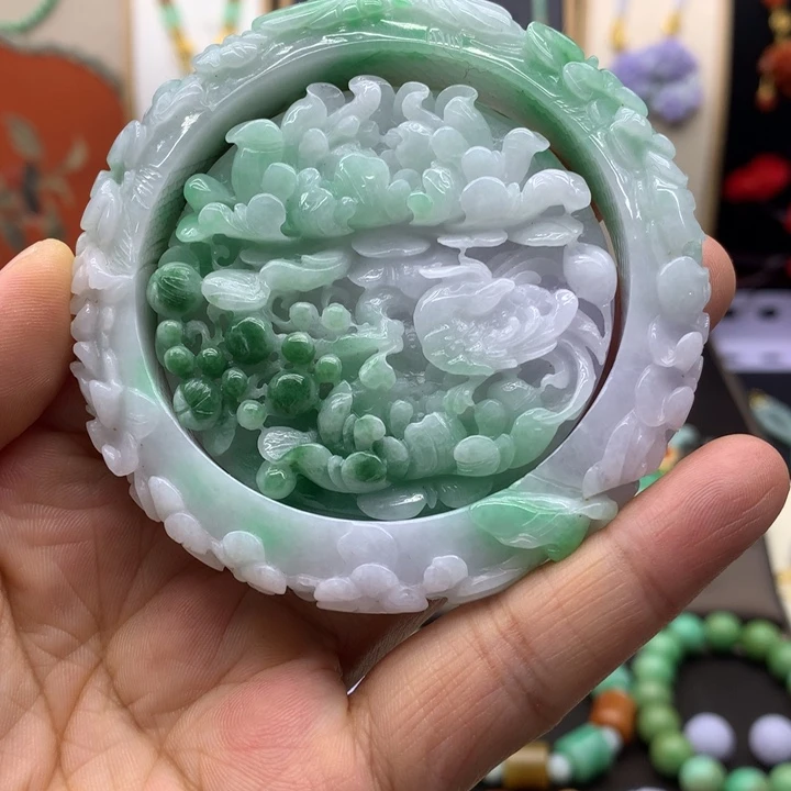 未镶嵌手链翡翠翡翠手镯圈口59