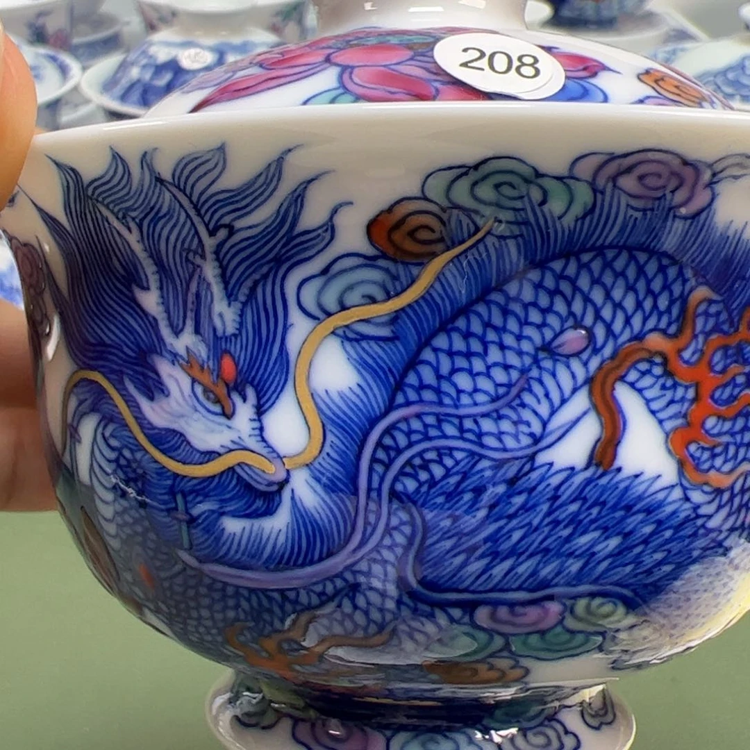 景德镇纯手绘茶具208