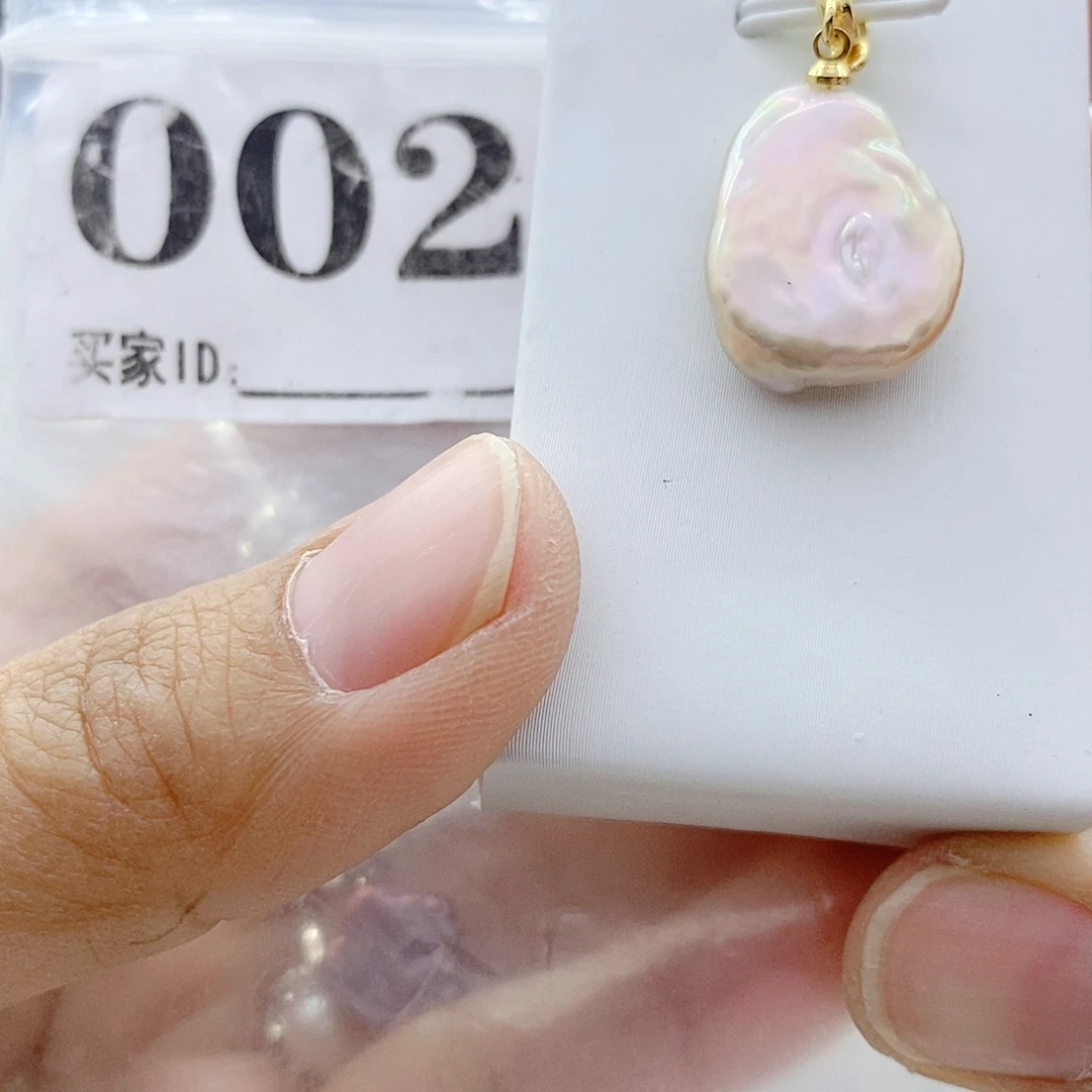 颈饰钛钢淡水珍珠