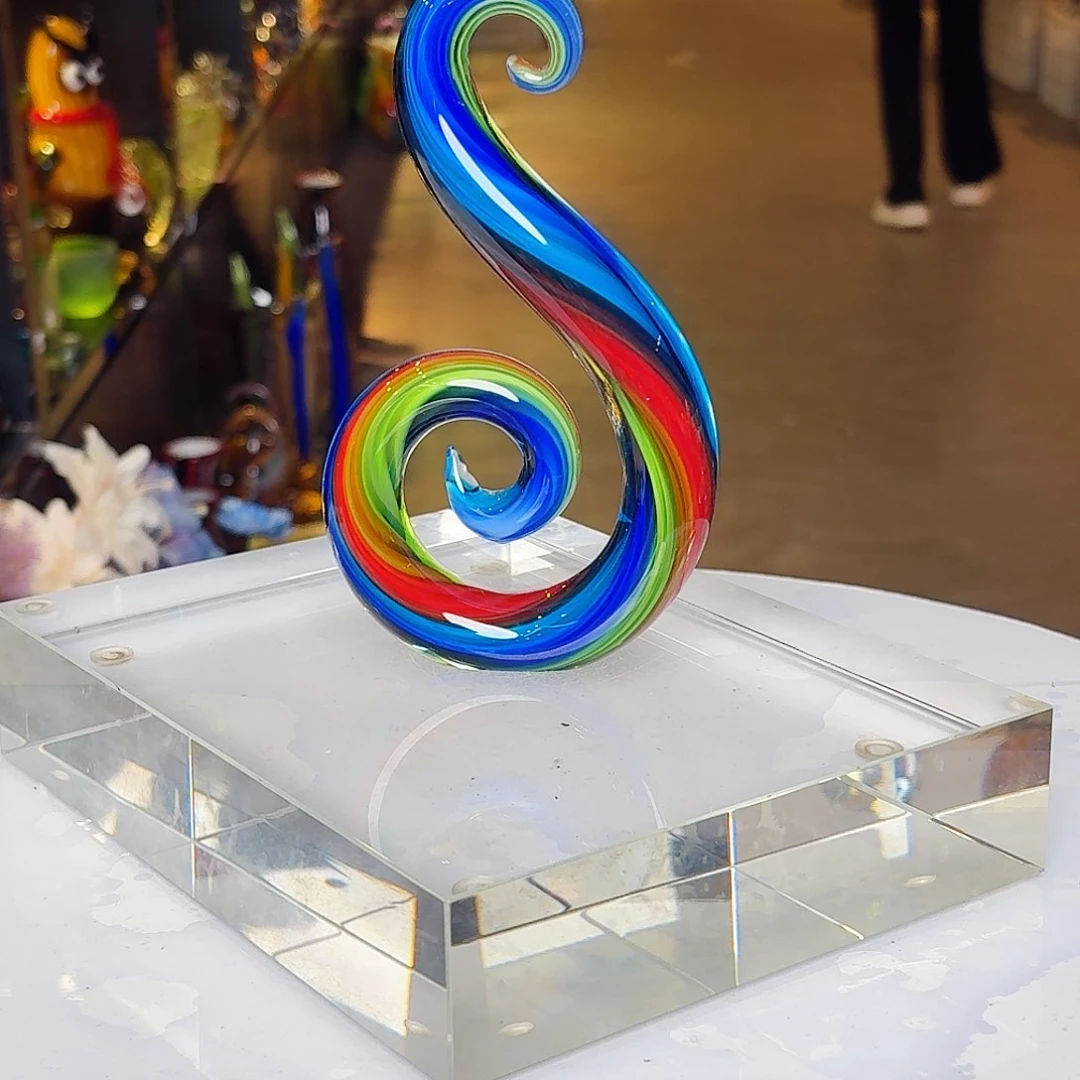 琉璃手工艺品琉璃花开了吗我