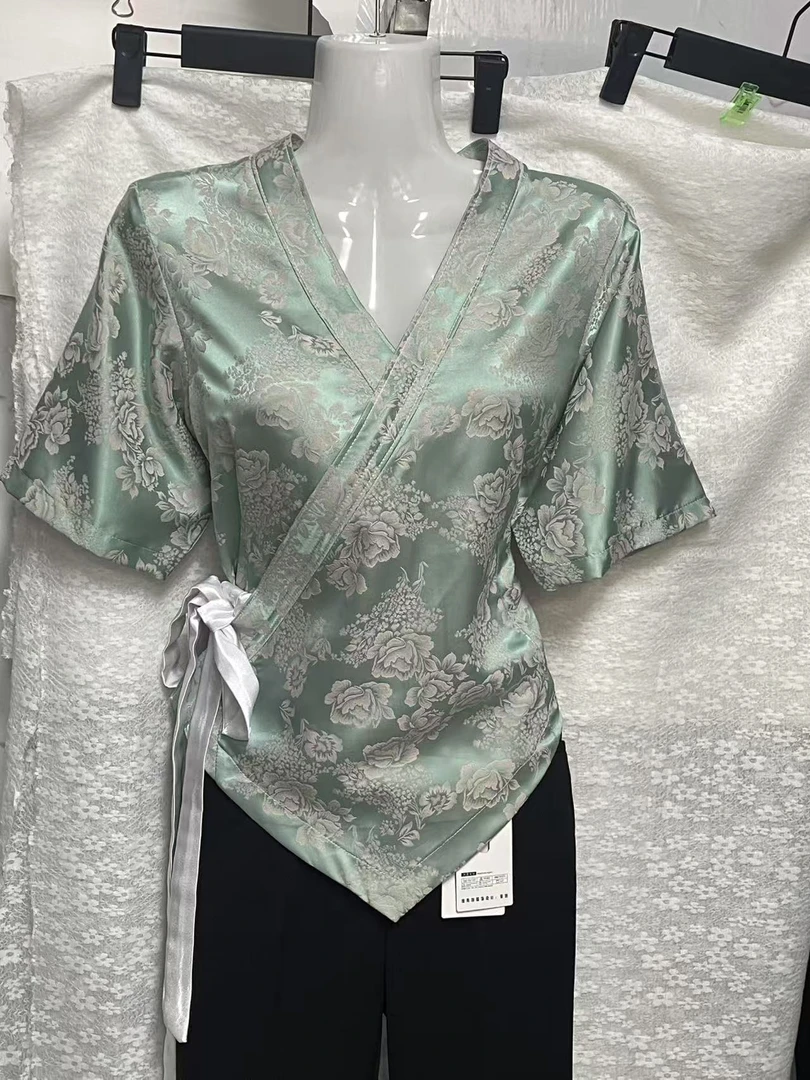 民族服饰夏装洋气短袖女装