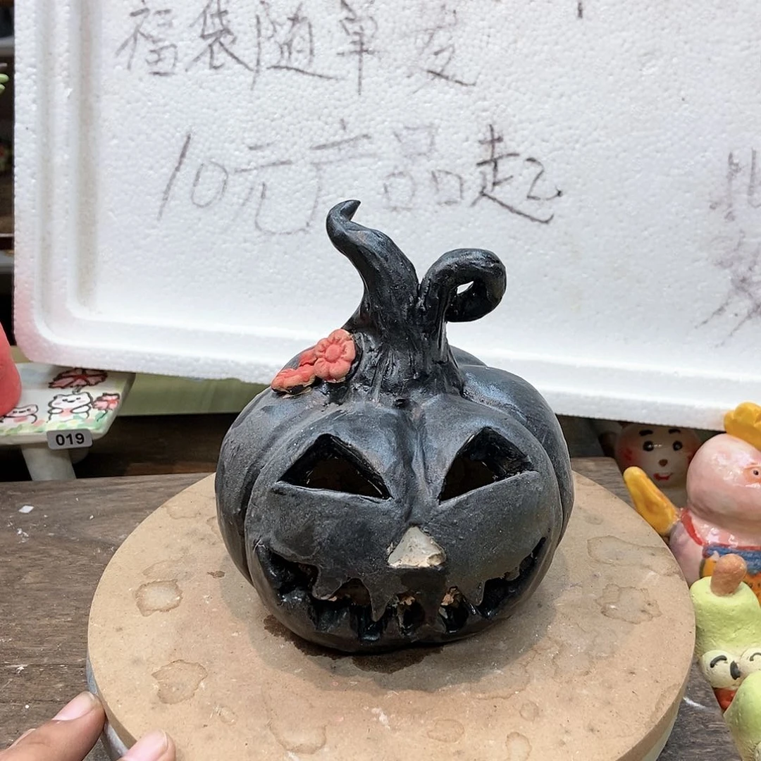 摆件直播间手工抽象陶瓷摆件微瑕福利130