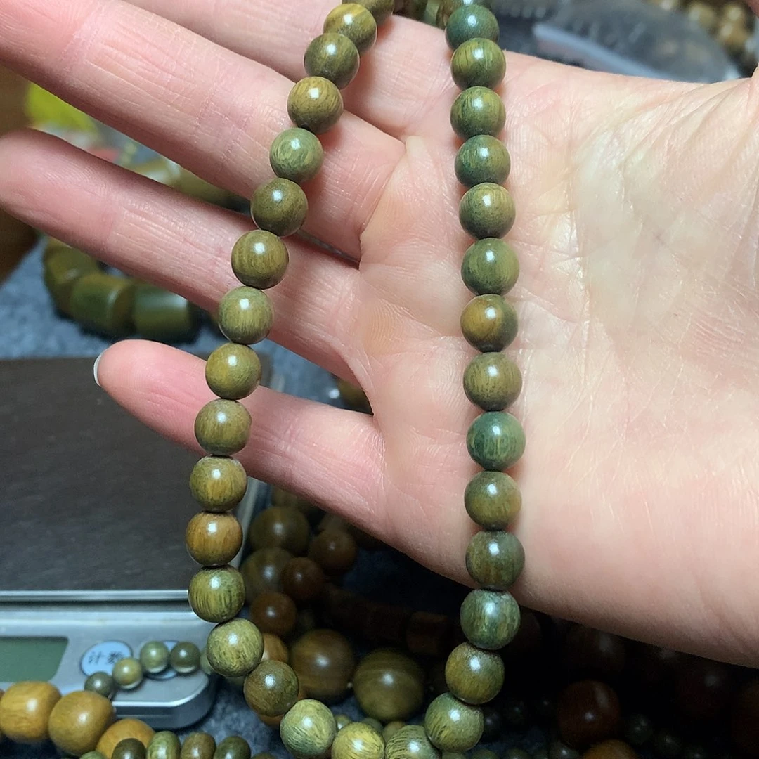 维腊木（绿檀）手串/手链