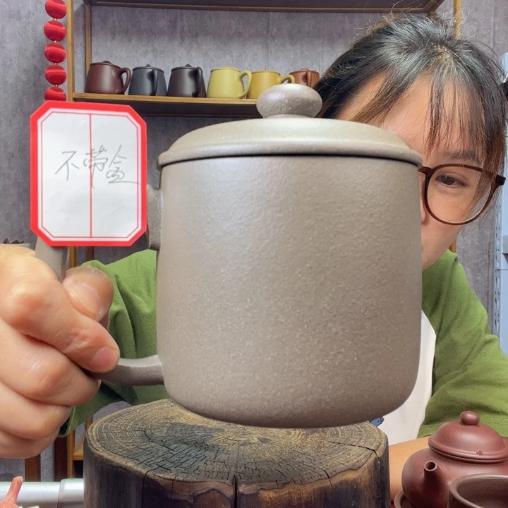 茶杯紫砂原矿紫砂杯