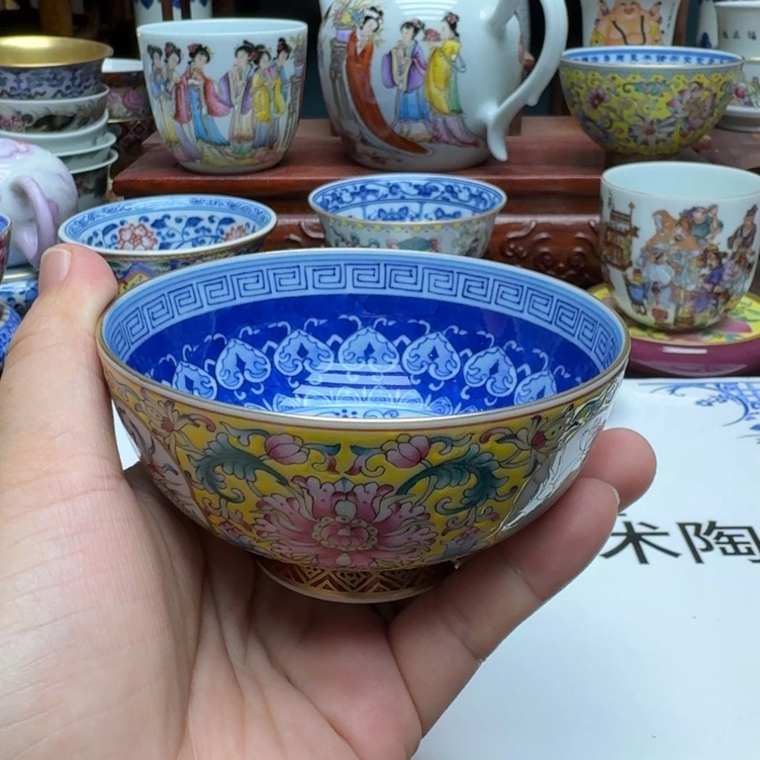 景德镇手工手绘展示
