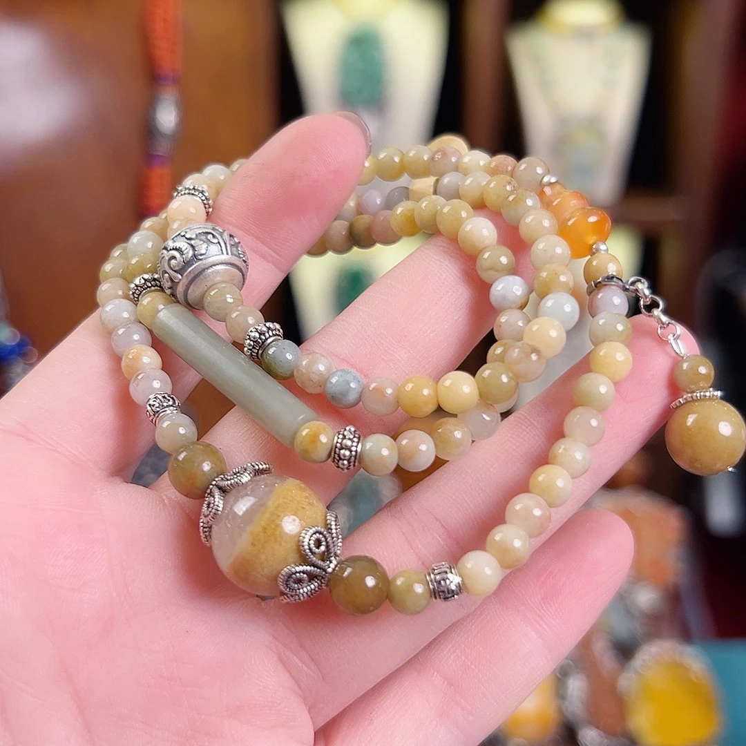 翡翠未镶嵌手链手链