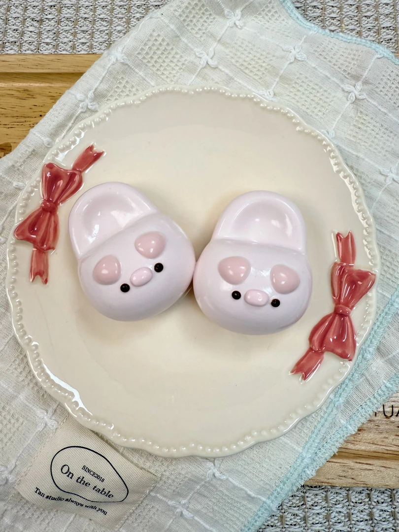 猪猪拖鞋食品级硅胶捏捏乐