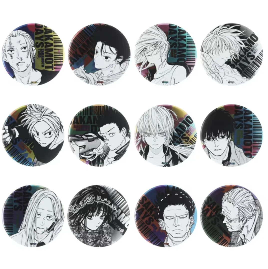 （沸羊羊代拆）坂本日常1/2弹浮雕/原画吧唧盲盒代拆