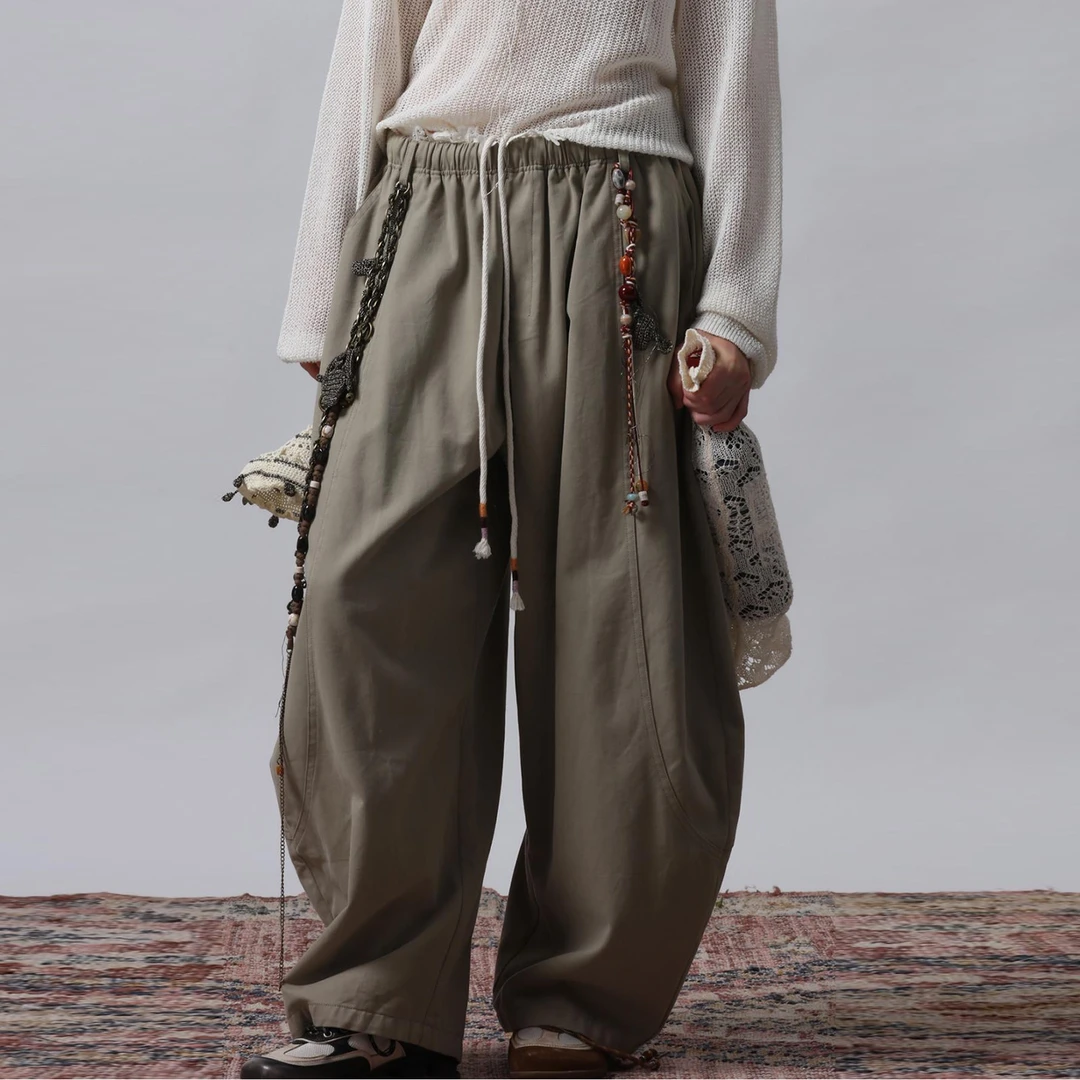 SHELLE ARTISTE设计师品牌跳舞吧花边裤休闲 DSC买手店 BY6S34027