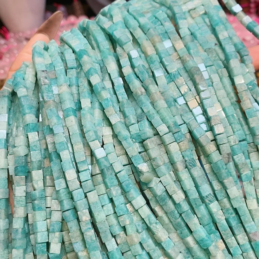 玛瑙/玉髓散珠天然天河4✖️4mm一条