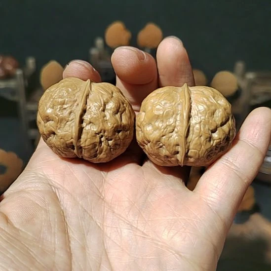 文玩核桃把件福利蜡皮元宝37尺