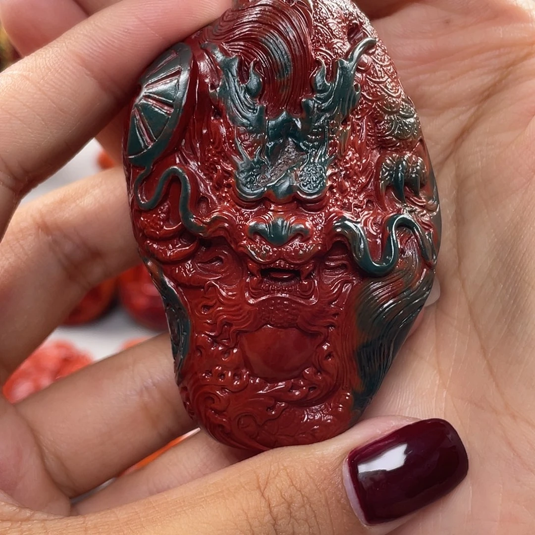 康***祥南红玛瑙未镶嵌南红吊坠