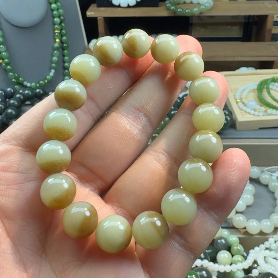 未镶嵌和田玉手链巧*你