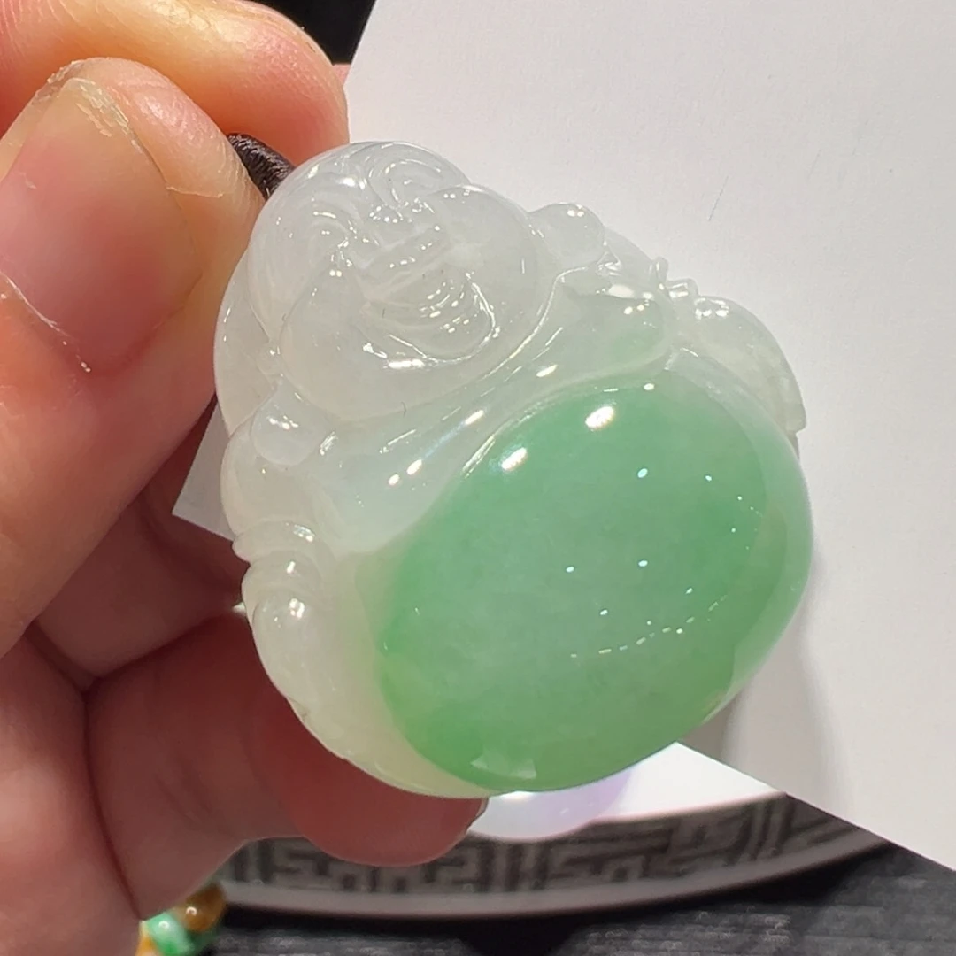 翡翠未镶嵌颈饰吊坠