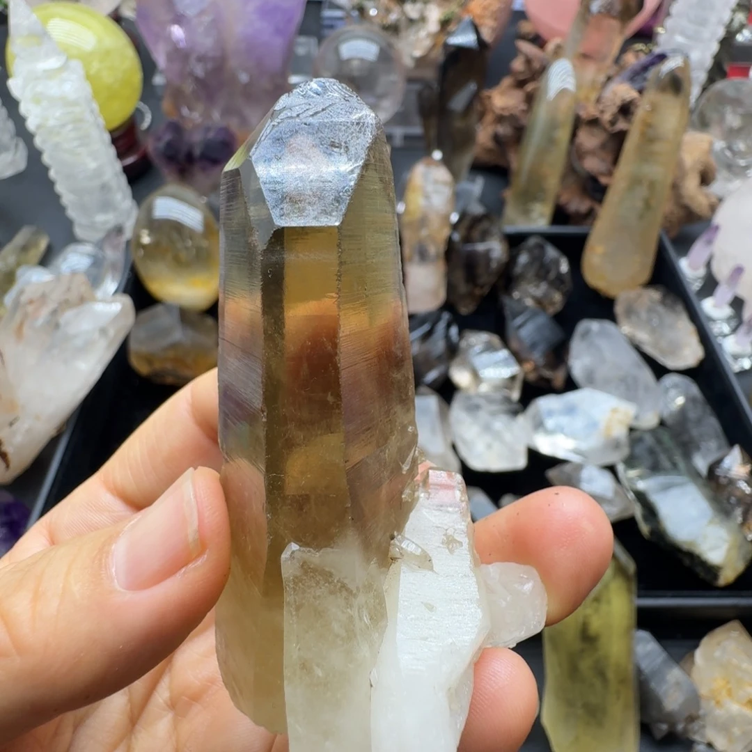 石材巴西黄水晶福利
