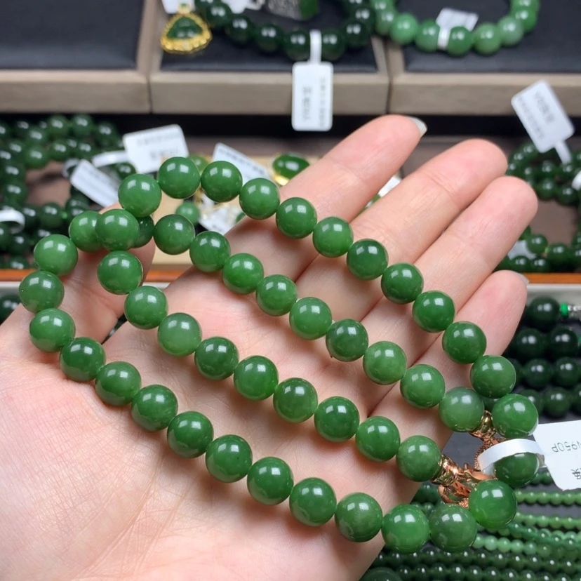 【闪购商品】和田玉（碧玉）颈饰未镶嵌10m