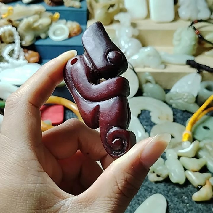 和田玉未镶嵌吊坠(不含链)