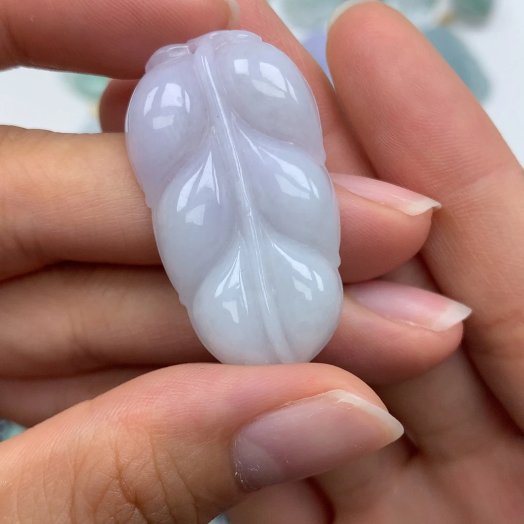 颈饰未镶嵌翡翠天然
