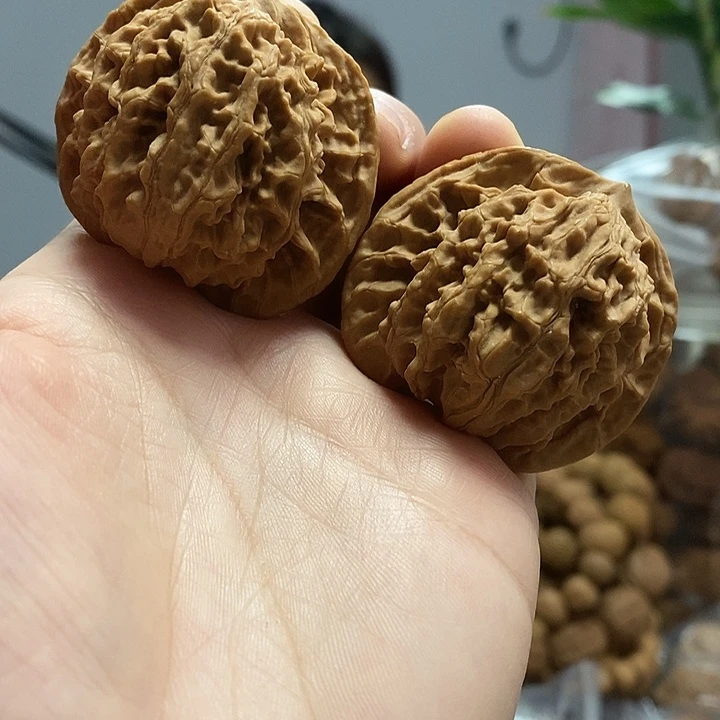 文玩核桃把件45/46老款狮子头