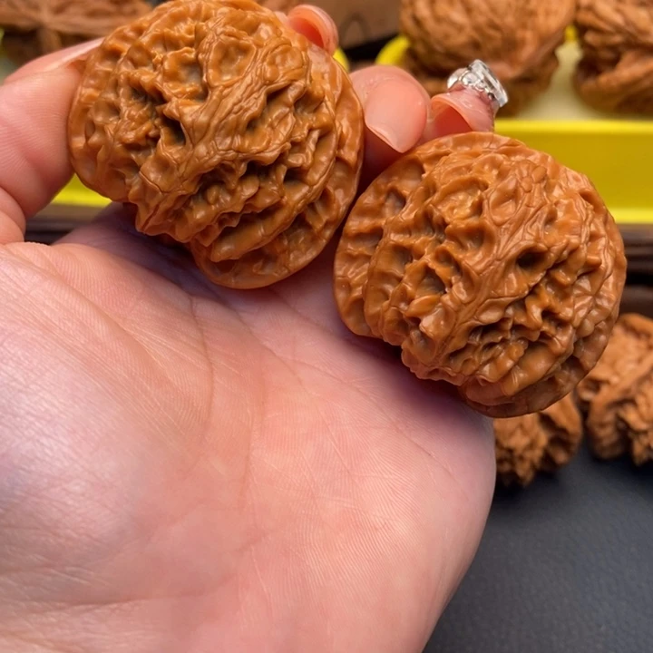 把件文玩核桃054苹果园43全品