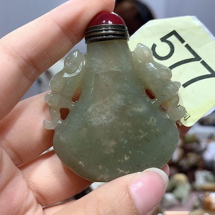 和田玉未镶嵌套链