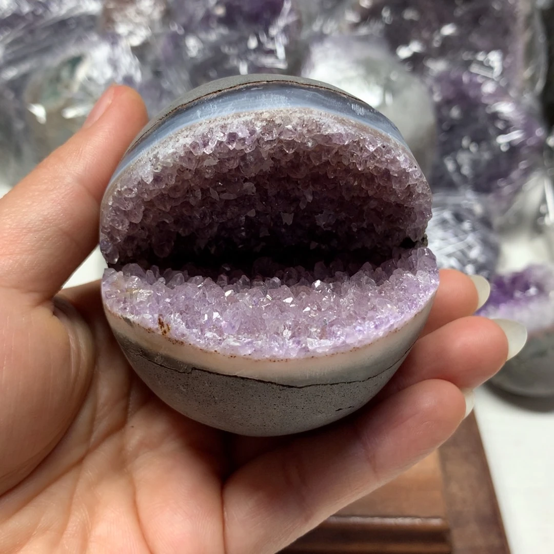 未镶嵌紫晶摆件紫水晶