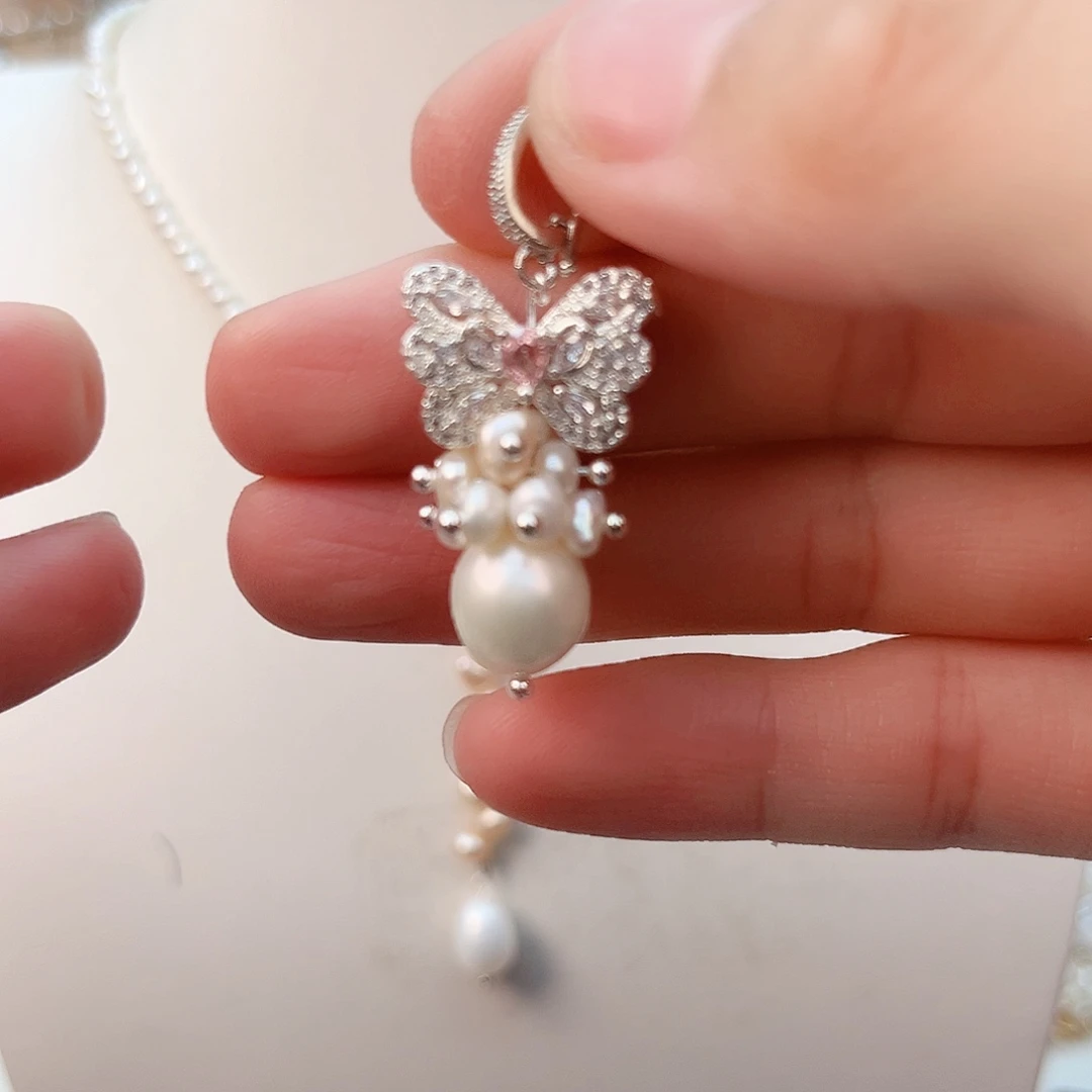 颈饰未镶嵌淡水珍珠