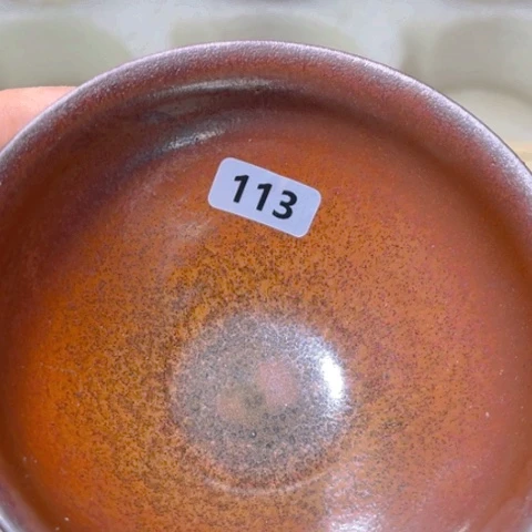 茶盏原矿原釉柴烧建盏