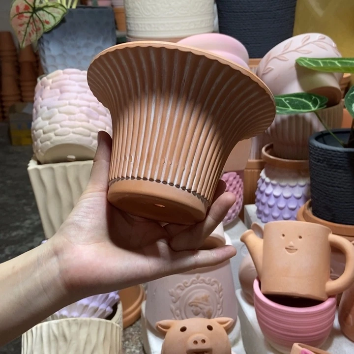 16×10复古反口喇叭盆1个