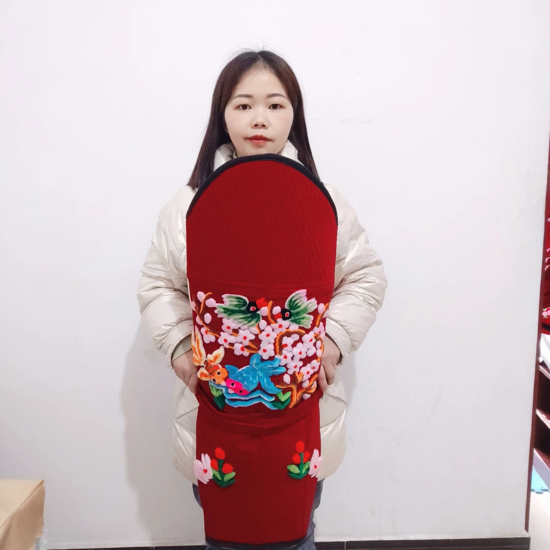 传统特色手工老式纯手工抛花婴儿背带外出新生儿云南宝宝小孩