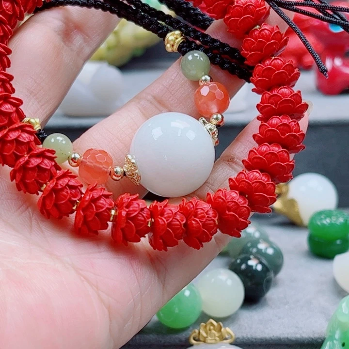 应***央天然辰砂多样性发货一件